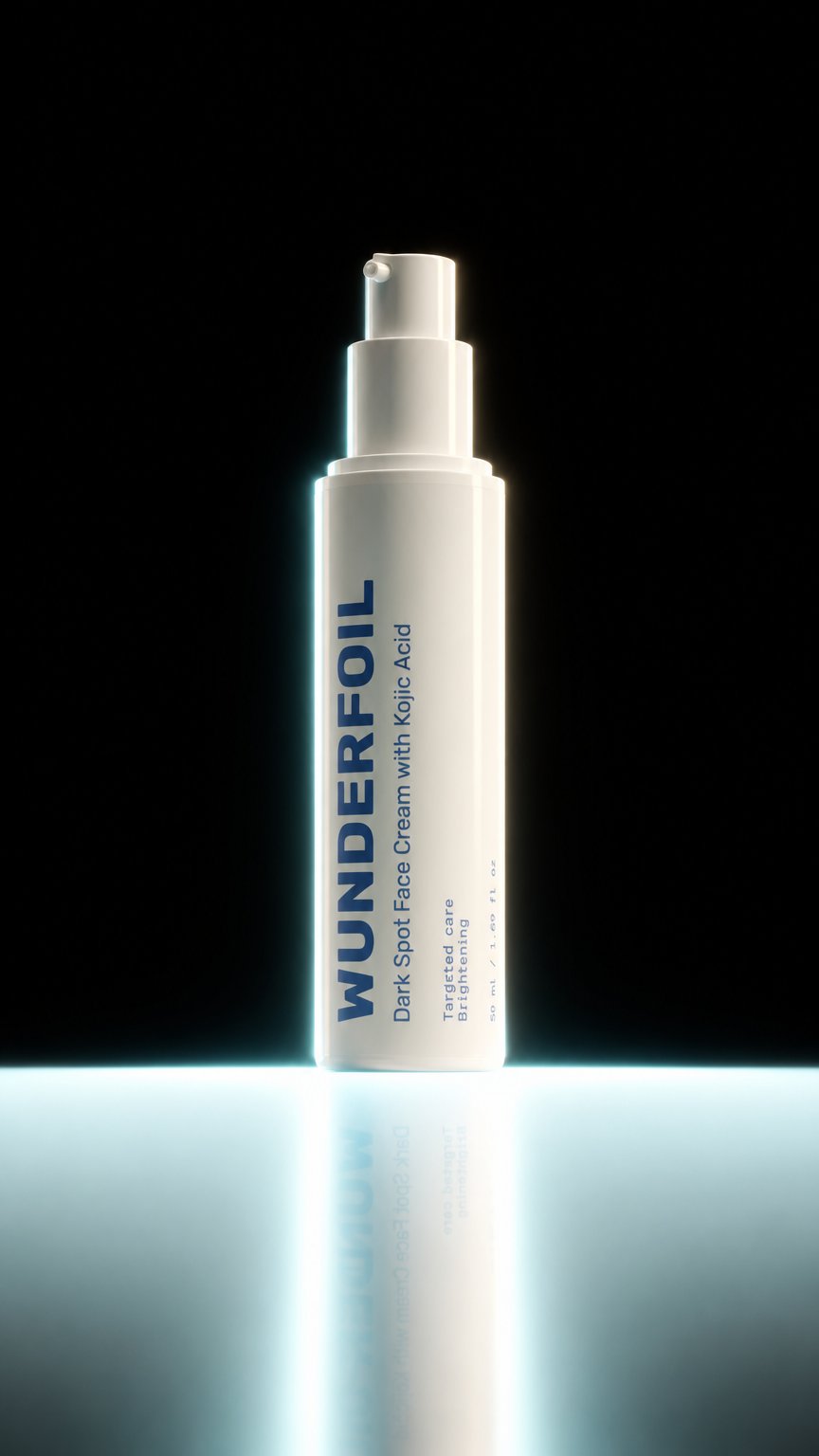 AI product shot of Dark Spot Face Cream with Kojic Acid