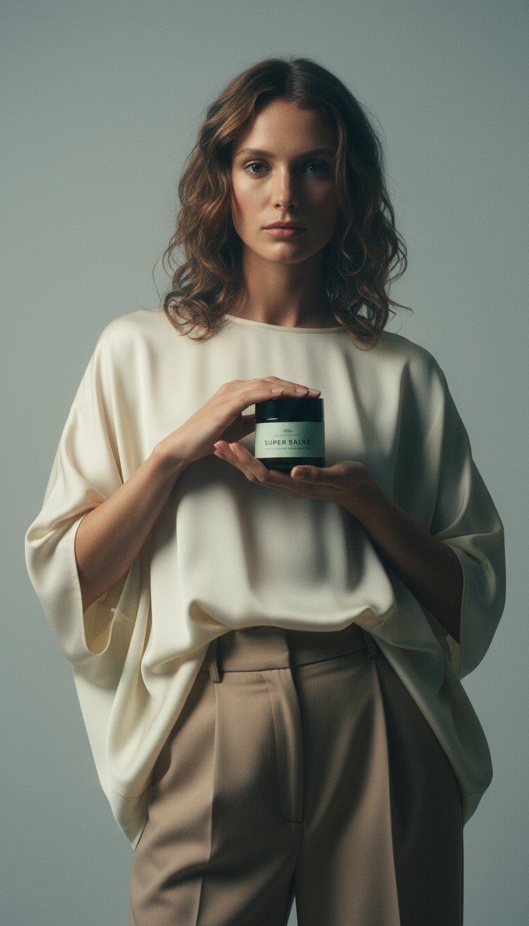 AI product shot of 50g Super Salve