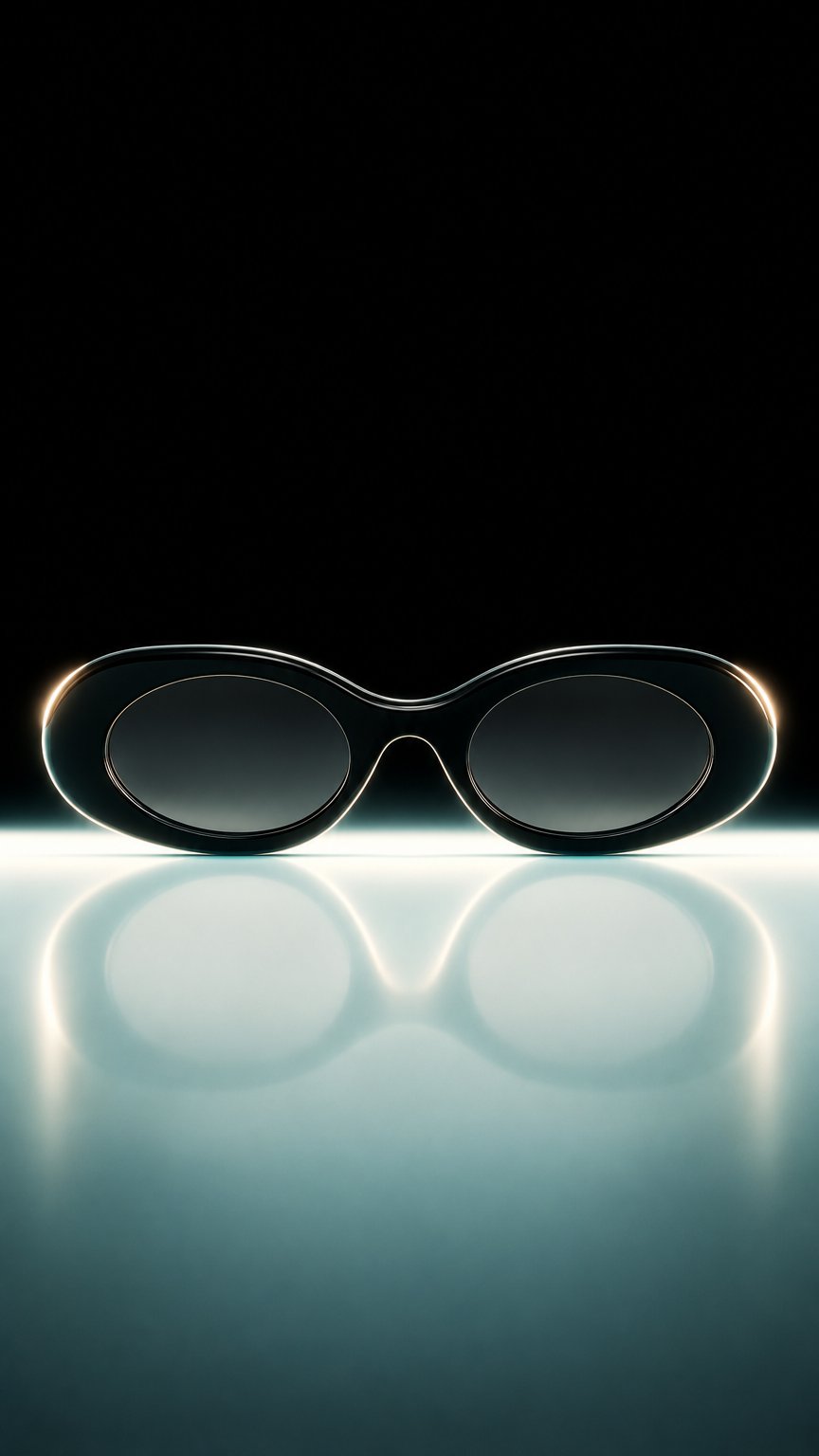 AI product shot of Ara 90s Oval Black