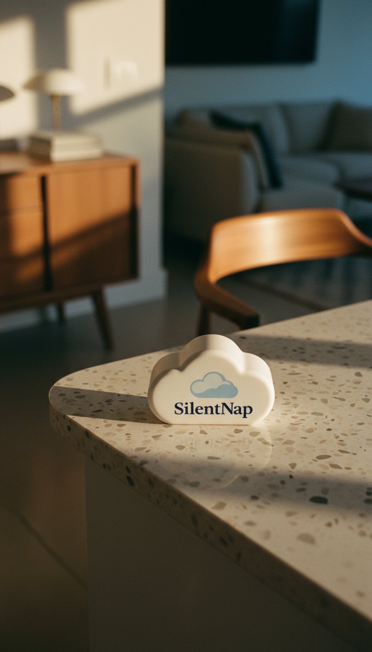 AI product shot of SilentNap