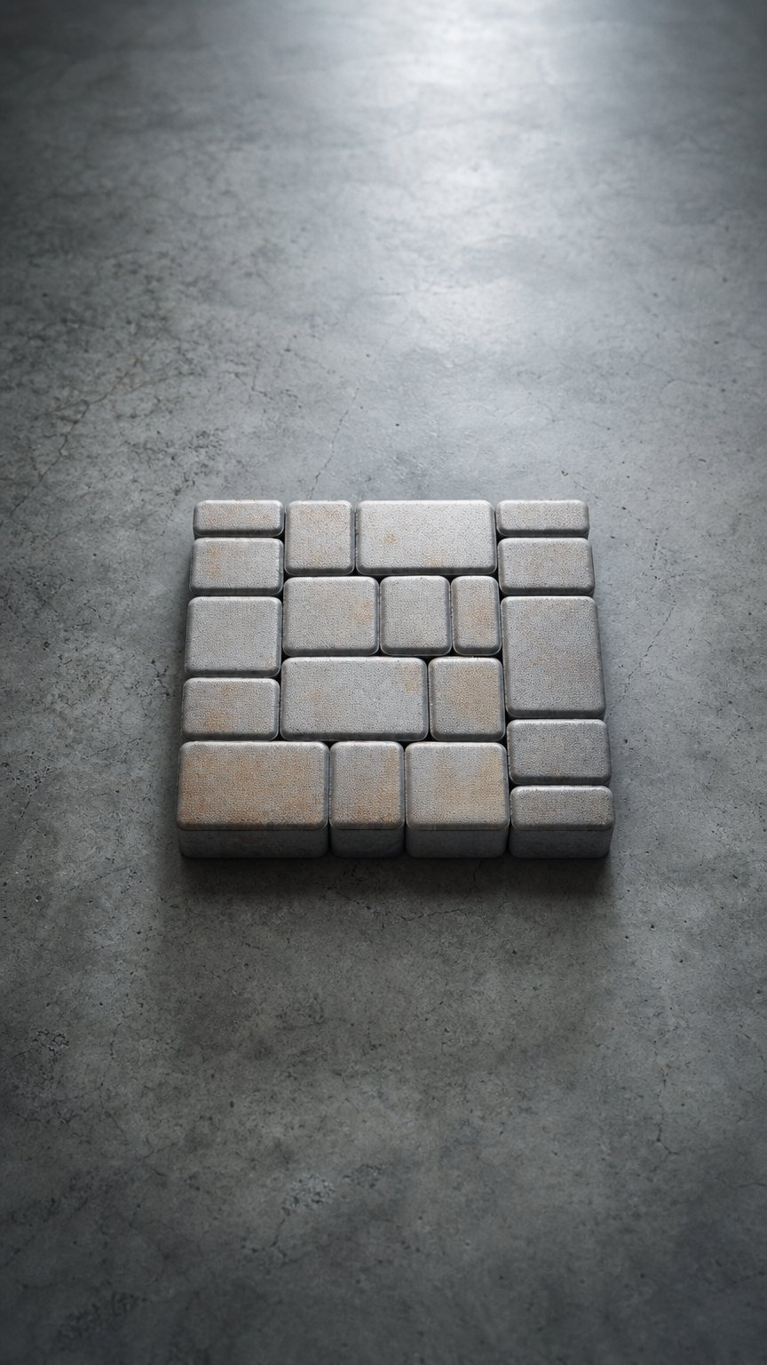 AI product shot of Тротуарная плитка — (Б) СТАРЫЙ ГОРОД 60 — 4 шт.