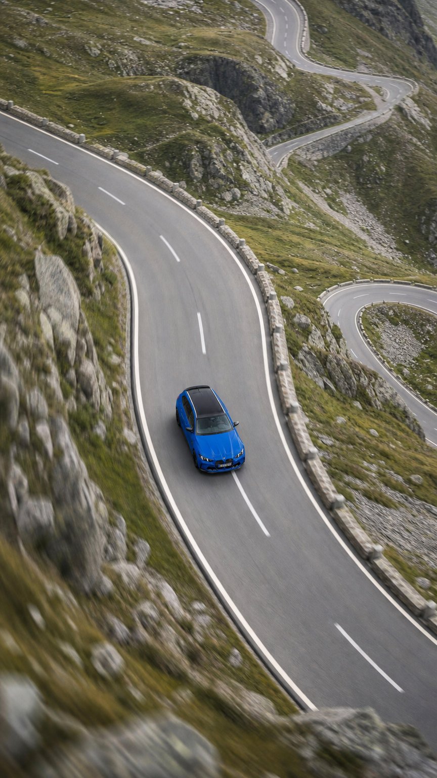 AI product shot of BMW M3 Competition M xDrive Touring