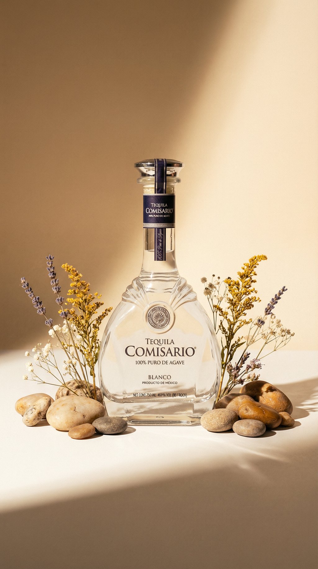 AI product shot of Comisario Blanco