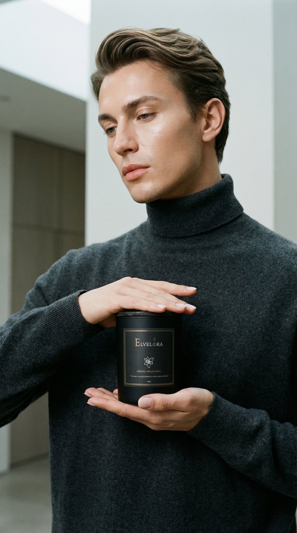 AI product shot of Spring Awakening - Duftkerze