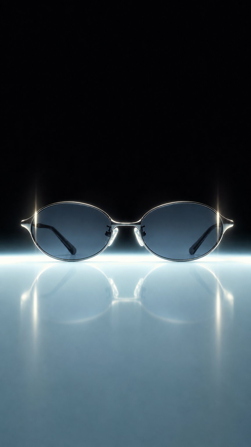 AI product shot of KlassiC. | Solo Leveling Limited Edition Round Sunglasses