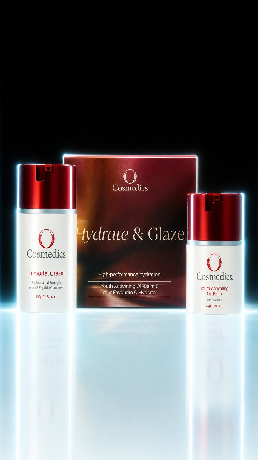 AI product shot of Hydrate & Glaze