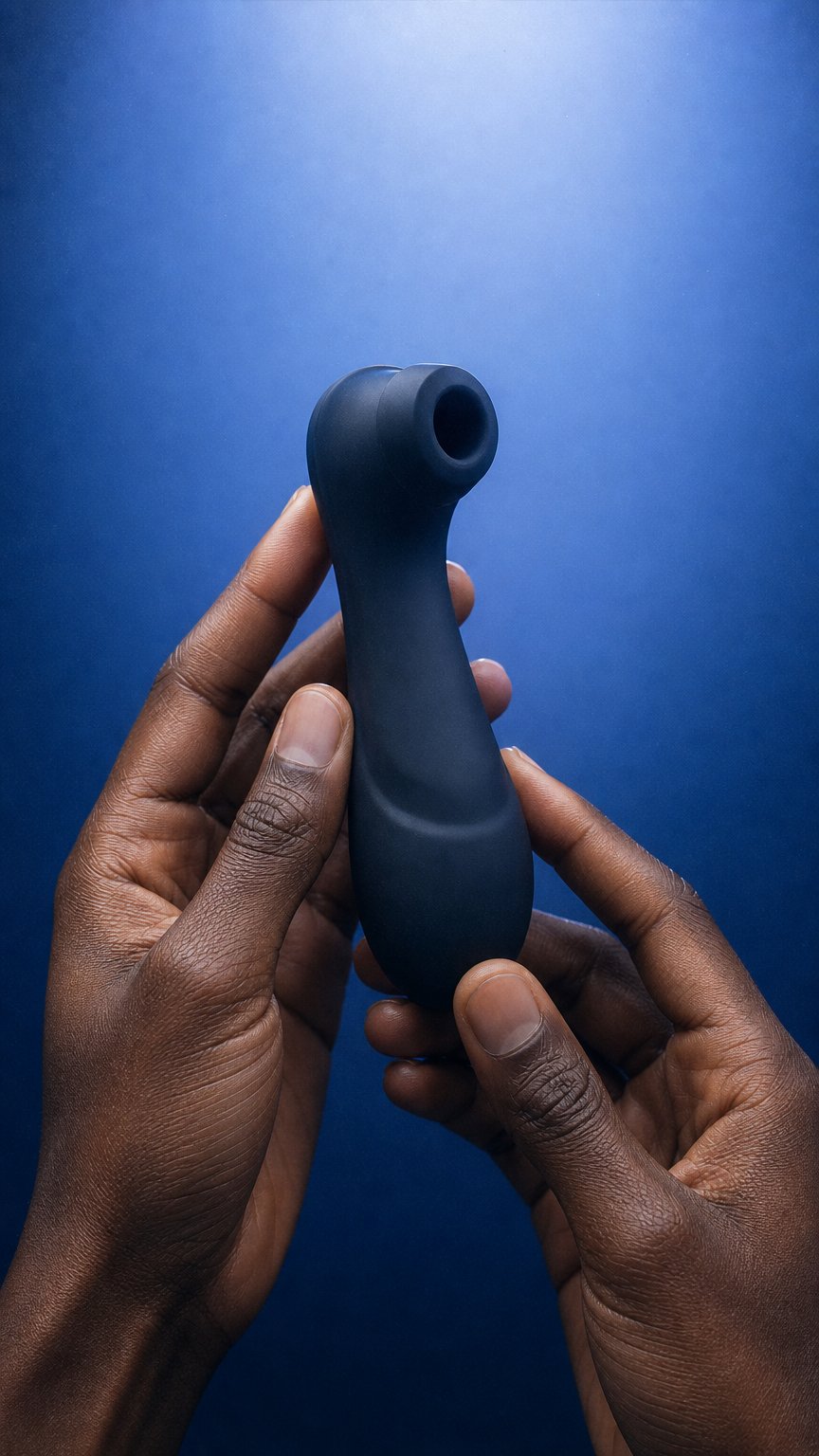 AI product shot of Satisfyer - Pro 2 Gen 3+ Druckwellenvibrator - Schwarz