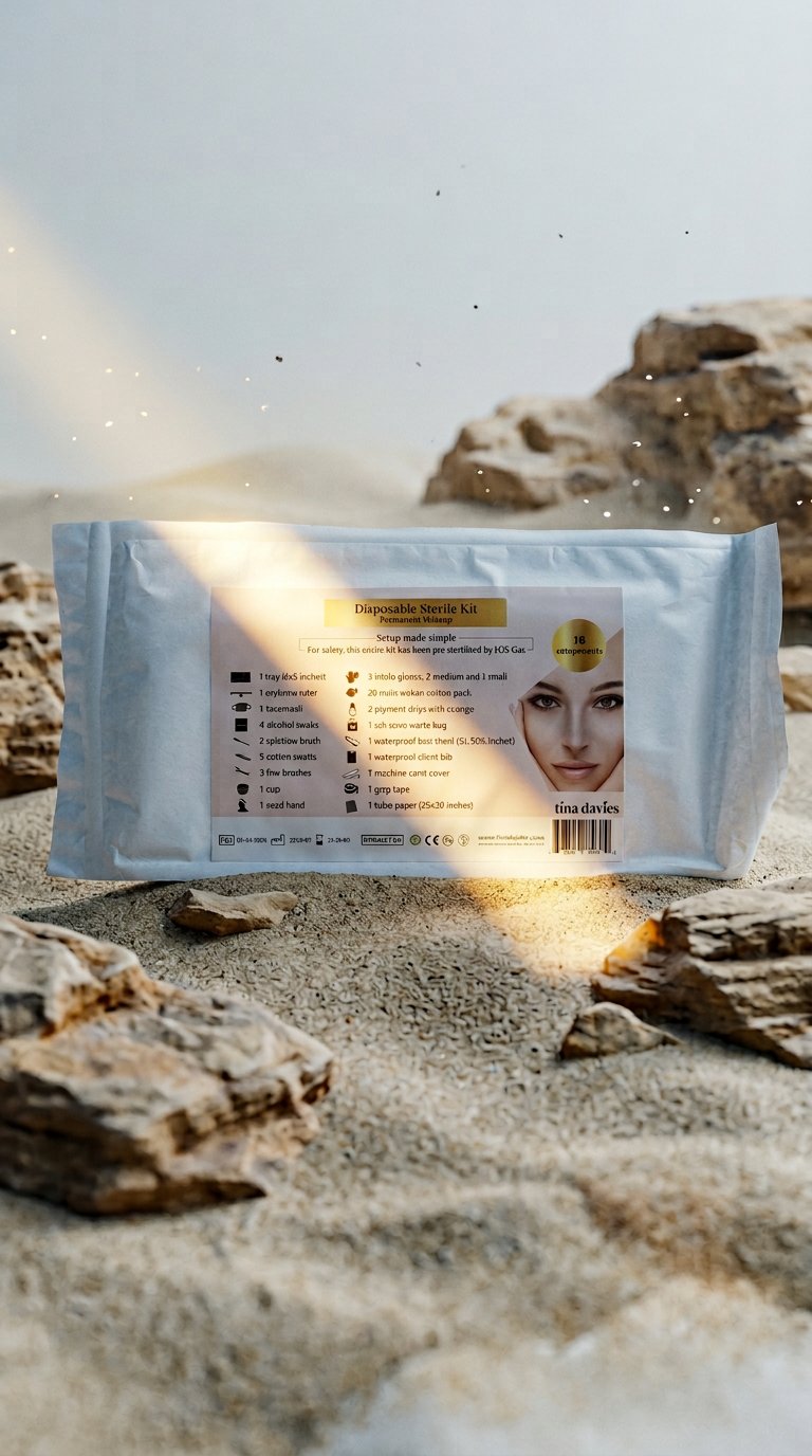 AI product shot of Disposable Sterile Kit - Single Unit