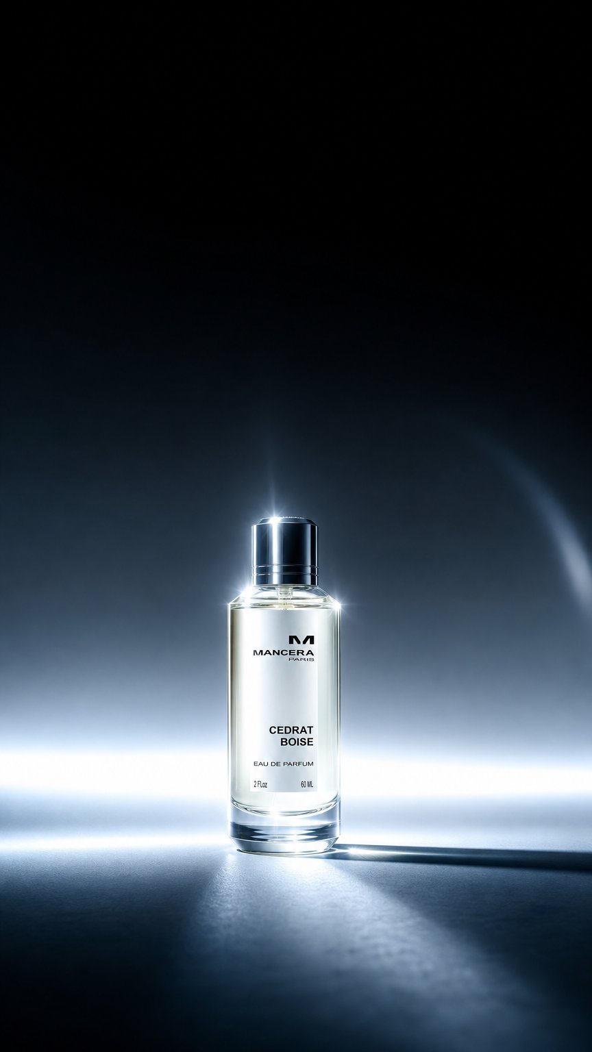 AI product shot of Mancera Cedrat Boise Eau De Parfum