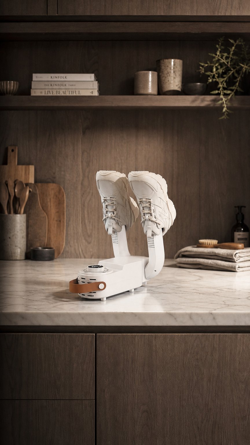 AI product shot of QuickDry Shoe Saver