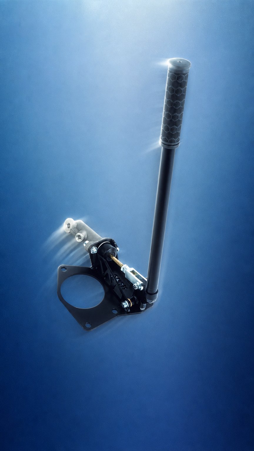 AI product shot of CNC71 Hidden hydraulic handbrake BMW E46
