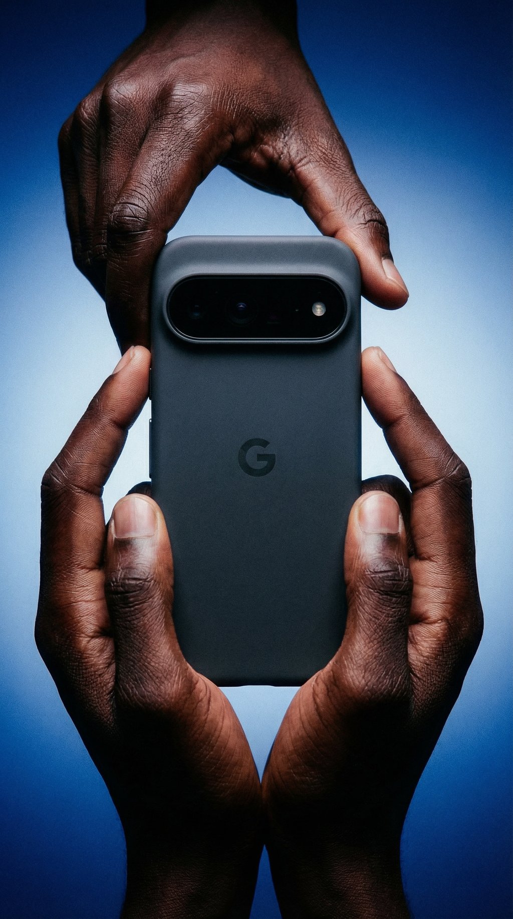 AI product shot of Google Pixel 10 Pro