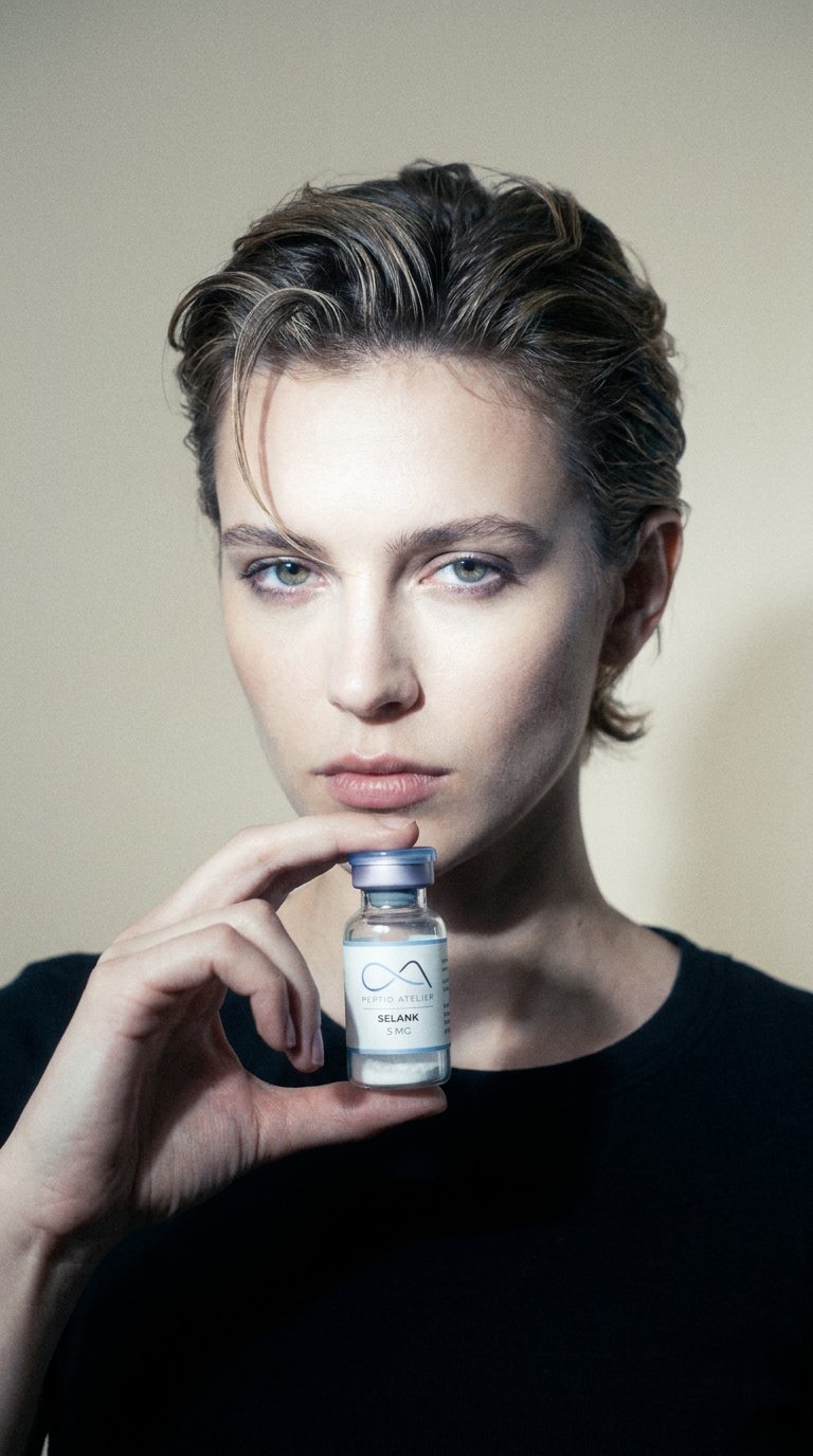 AI product shot of Selank (5 MG)