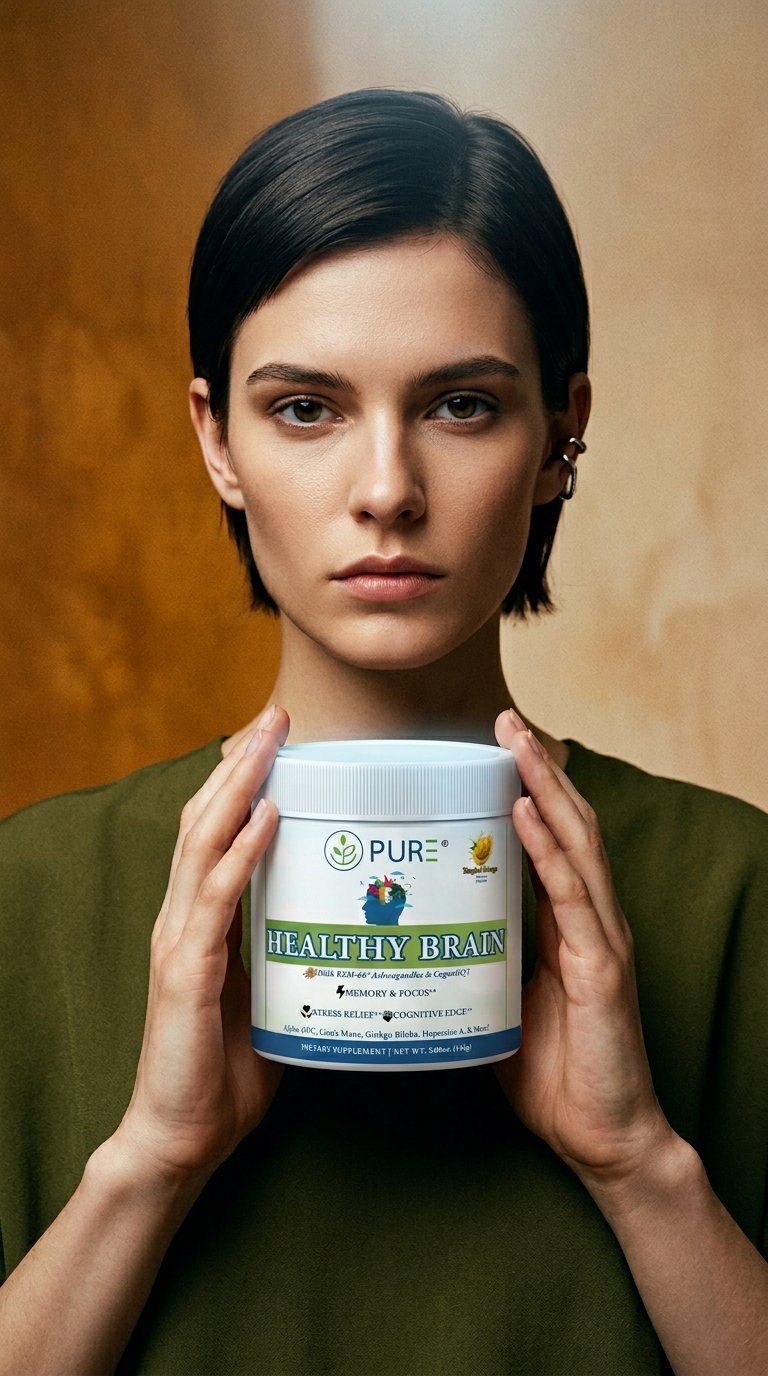 AI product shot of Healthy Brain | Mango