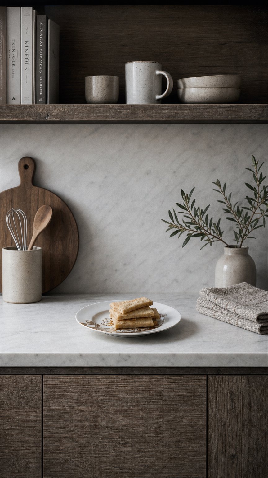 AI product shot of Haven + Crumb Shortbread