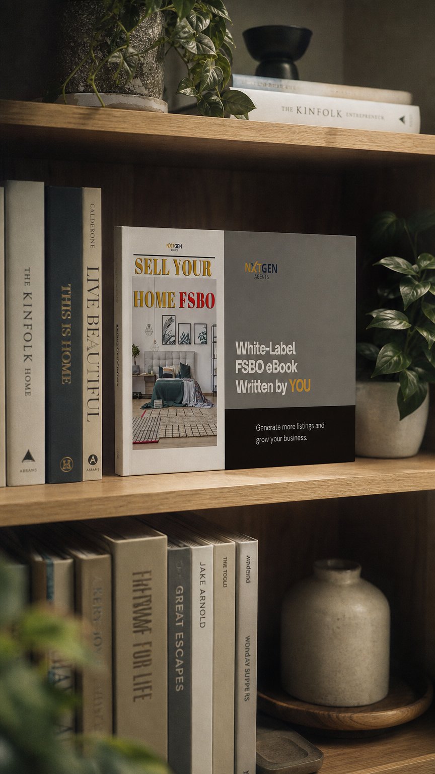 AI product shot of White Label FSBO eBook (The FSBO Handbook for Homeowners)