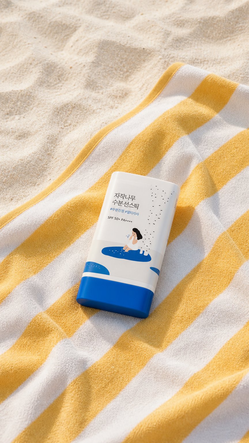 AI product shot of ROUND LAB - Birch Moisturizing Sun Stick SPF 50+ PA++++ (19g)