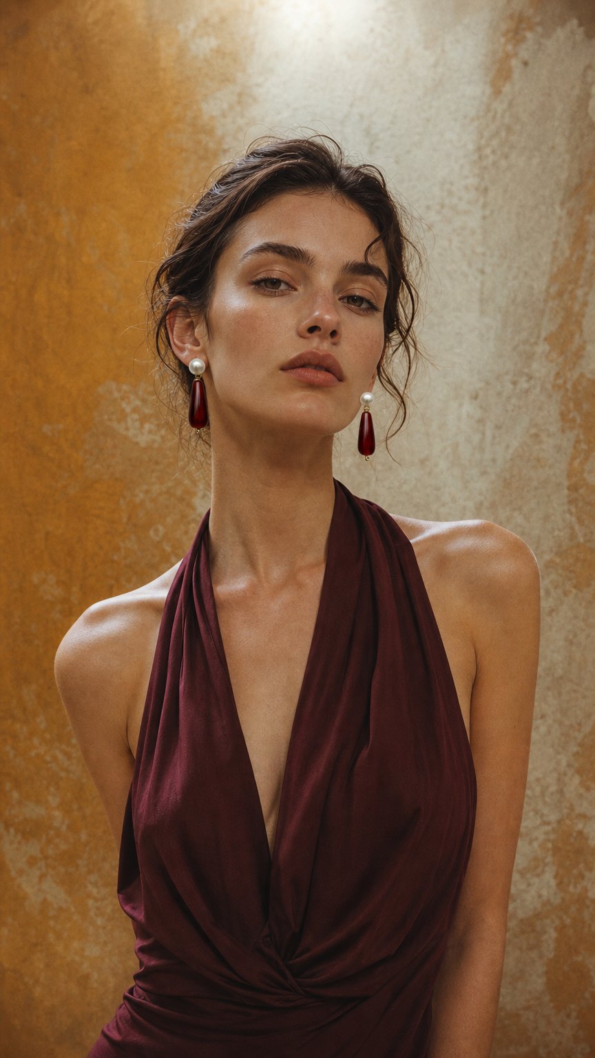 AI product shot of Ballerina Earrings klein