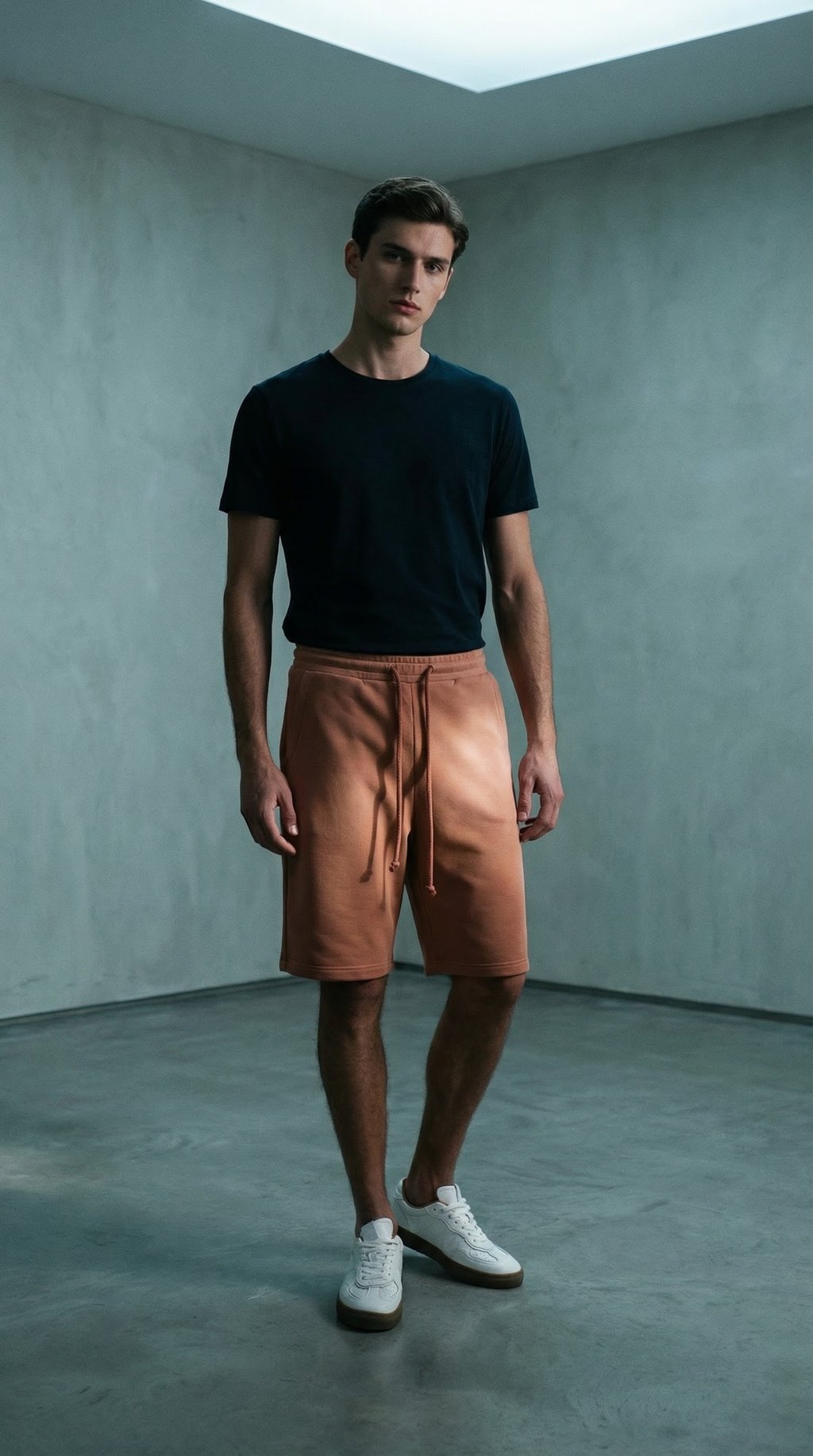 AI product shot of Shorts CORAL REEF