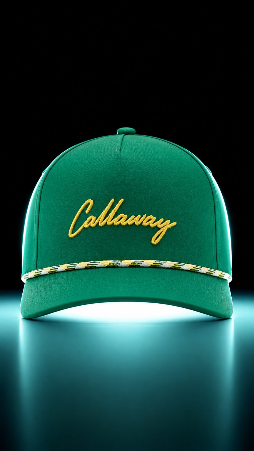 AI product shot of Callaway Golf Retro Collection Headwear