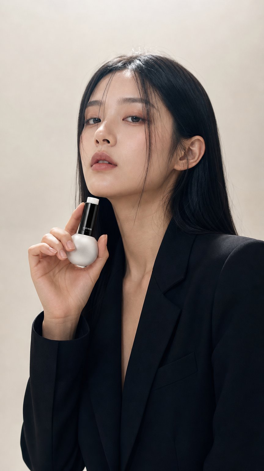 AI product shot of 오드누아 퍼퓸스틱 고체향수 3.6g