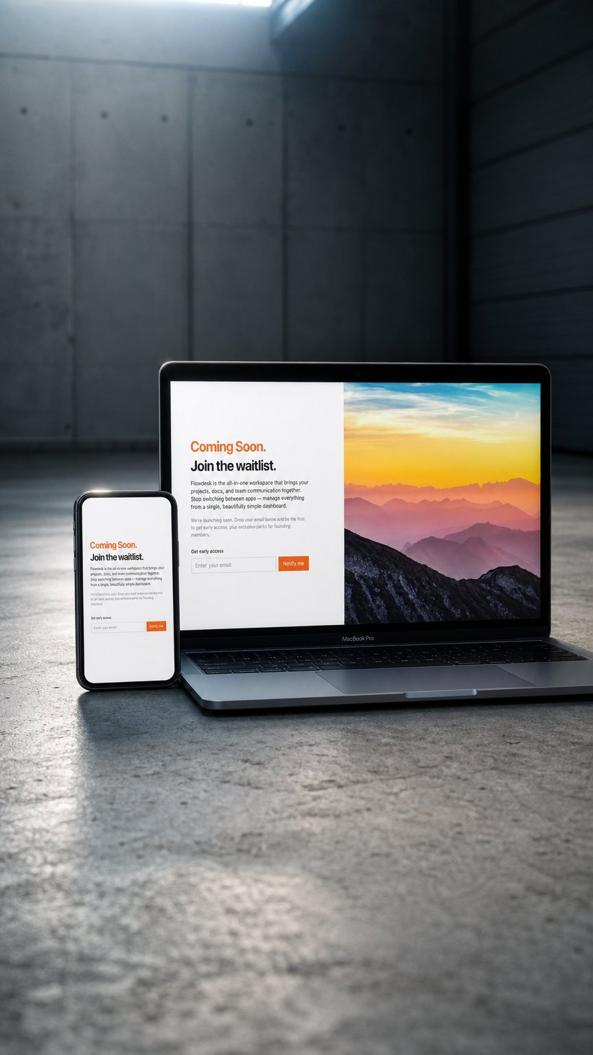 AI product shot of Prism - Product Launch Landing Page Template