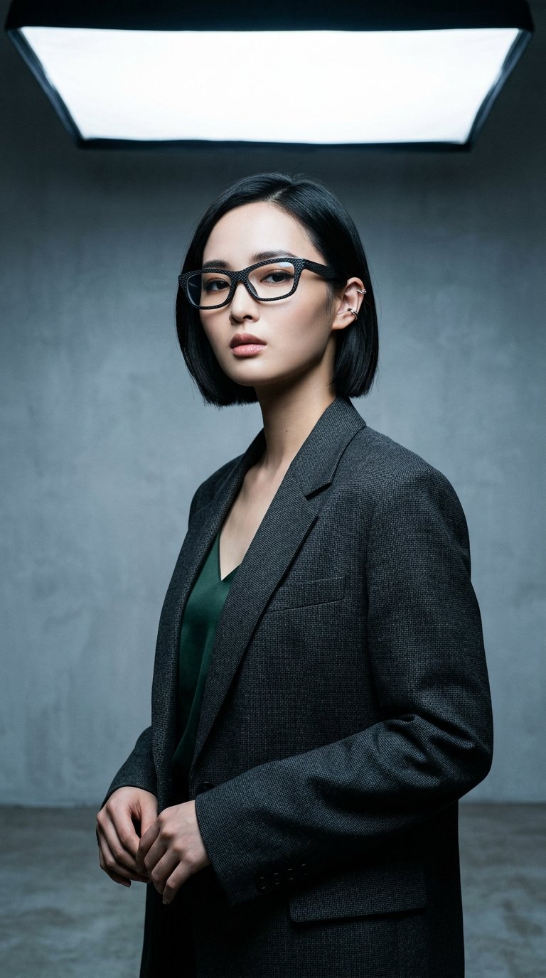 AI product shot of Custom Eyeglass Frames Tailored for You