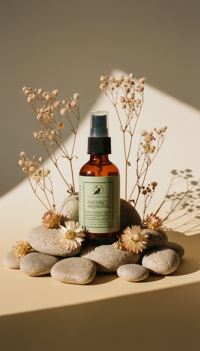 AI product shot of Nature's Armour Sanitizing