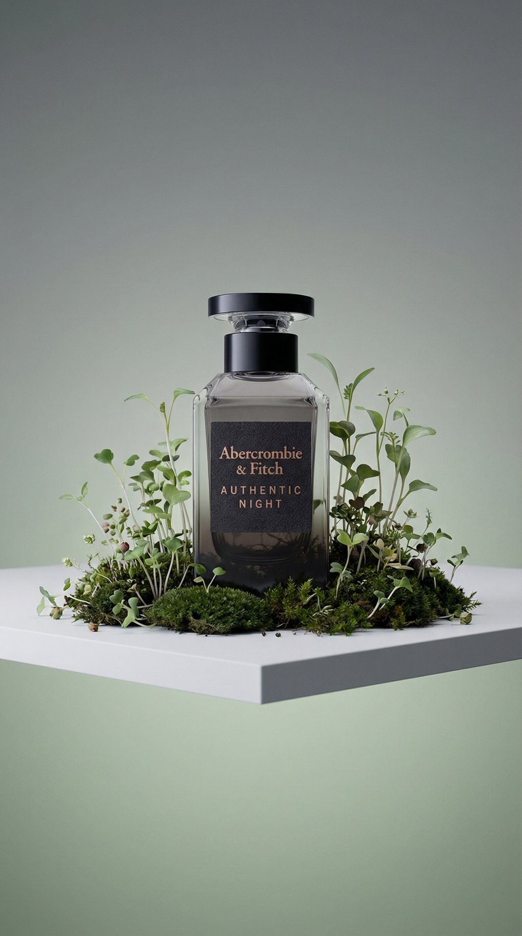 AI product shot of Abercrombie and Fitch Men's Authentic Night EDT Spray 3.4 oz Fragrances