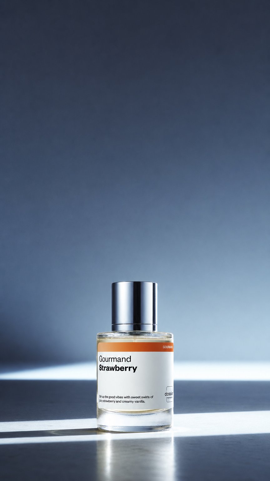 AI product shot of Gourmand Strawberry