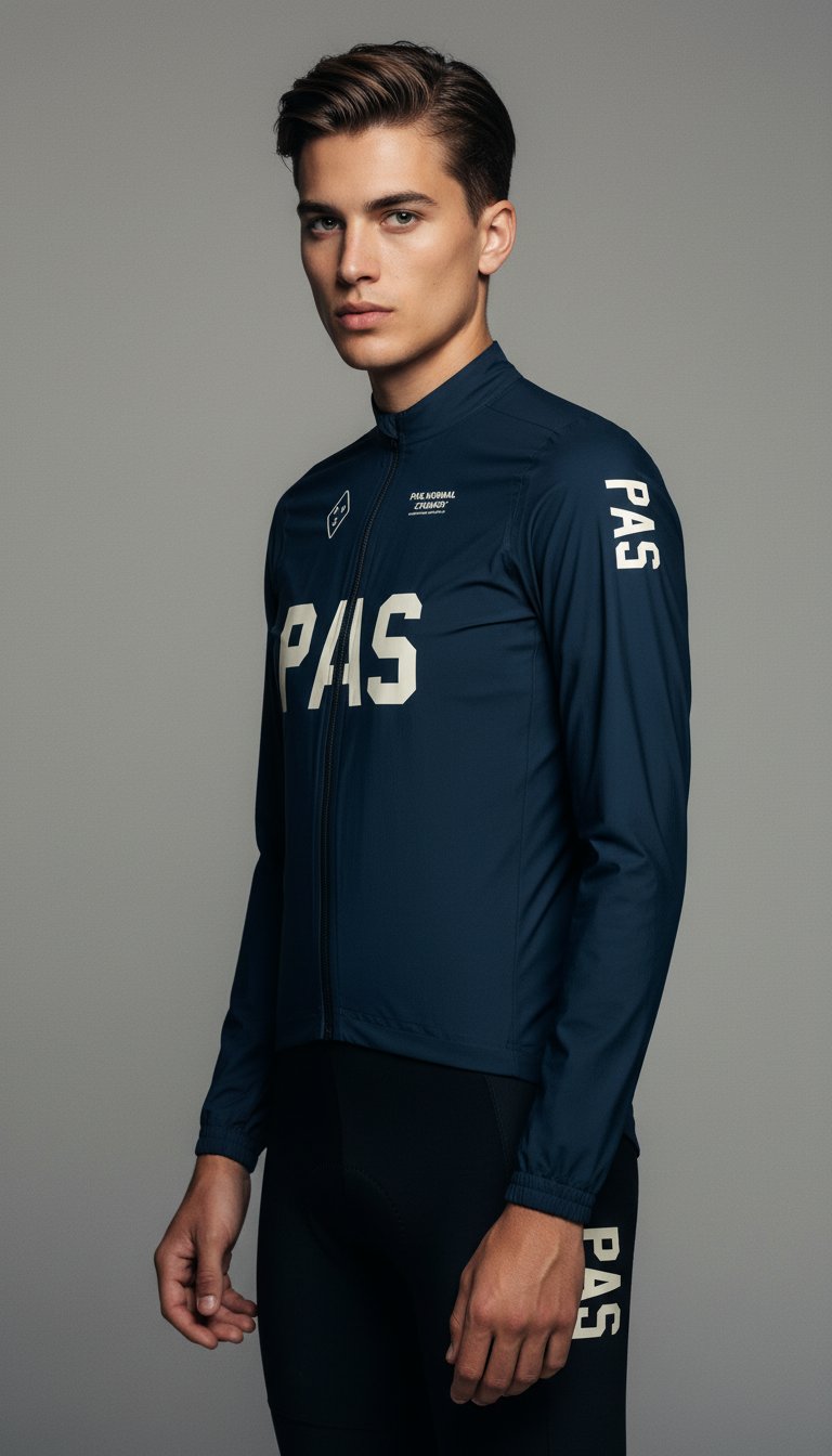 AI product shot of Men's PAS Mechanism Rain Jacket