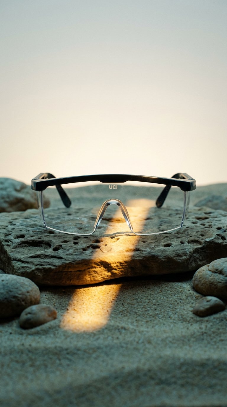 AI product shot of BEAUFORT SAFETY GLASSES