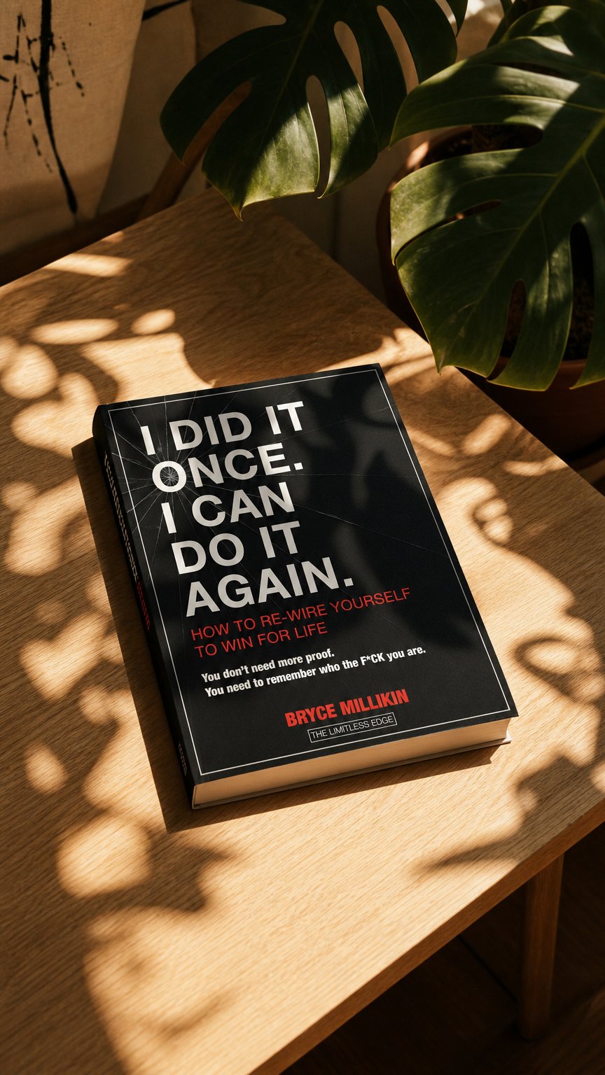 AI product shot of I Did It Once. I Can Do It Again. - eBook