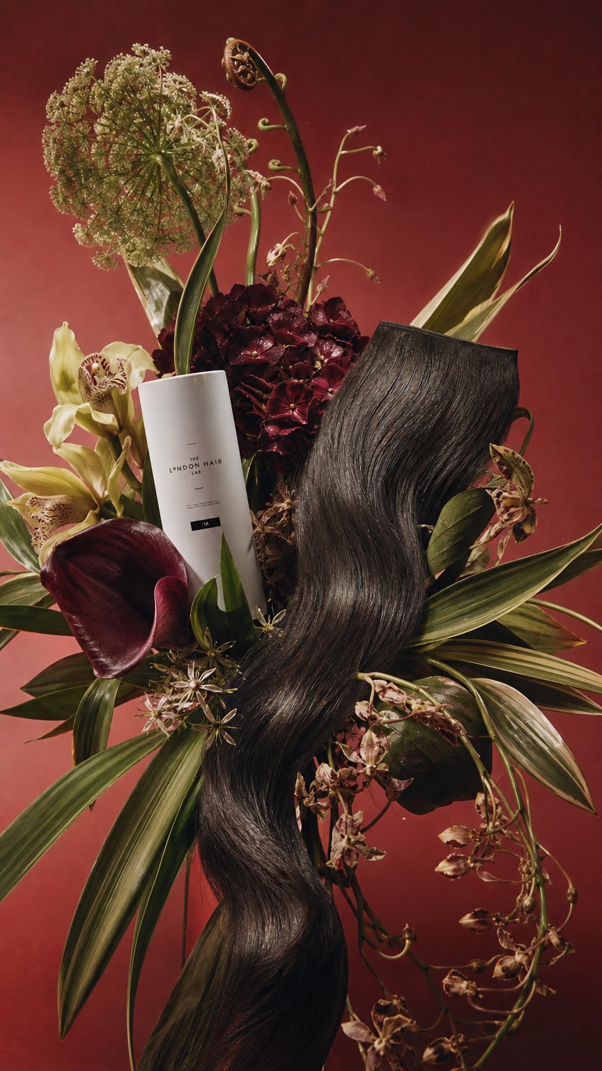 AI product shot of 1A Lara Weft Hair