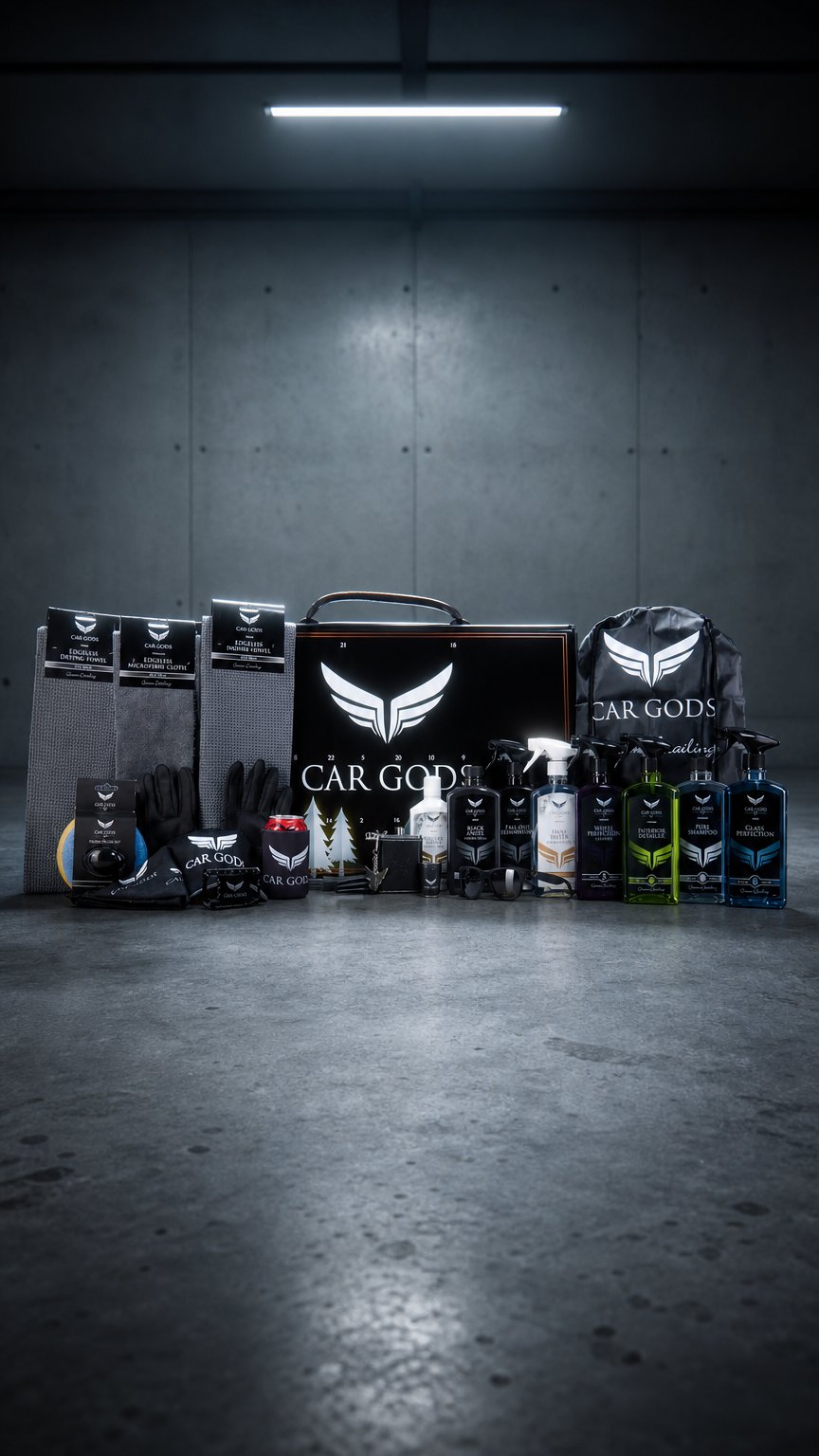 AI product shot of CAR GODS ADVENT CALENDAR
