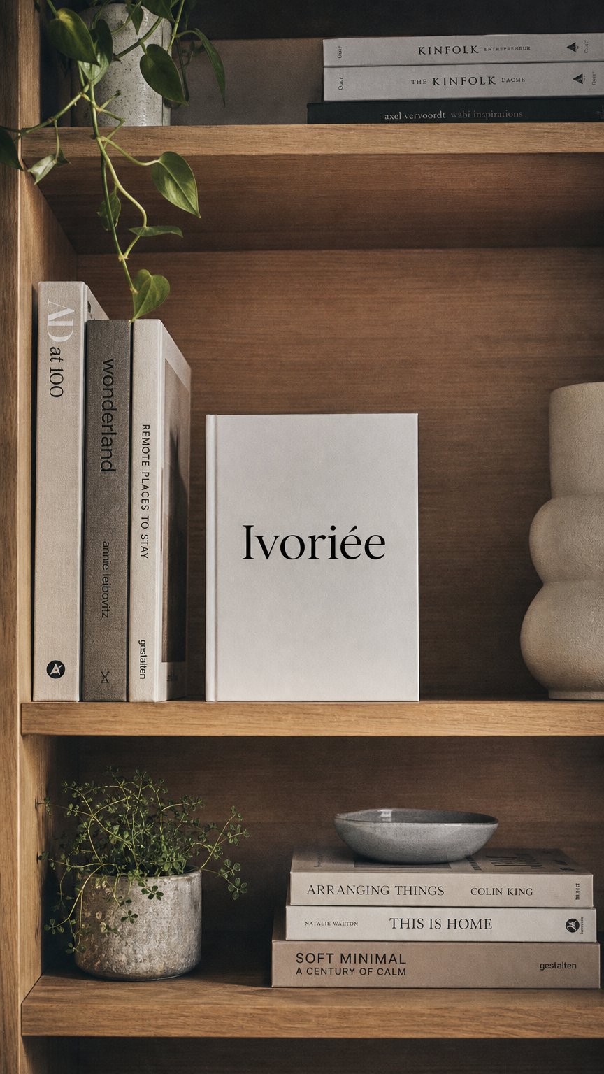AI product shot of Ivoriée