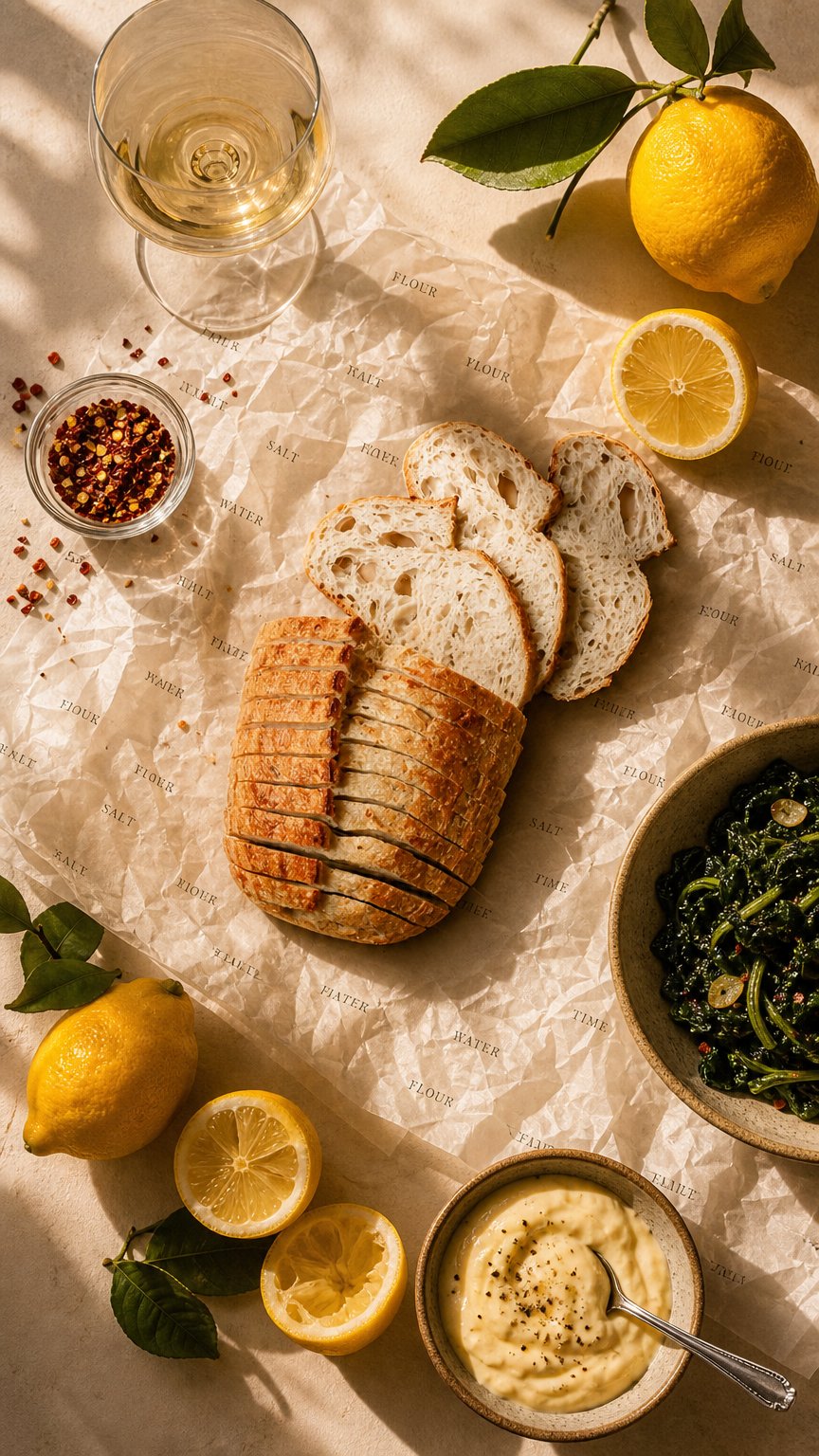 AI product shot of Sourdough Flavors