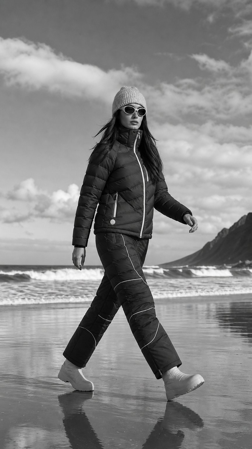 AI product shot of Wildpuff Packable Removable Hood Jacket