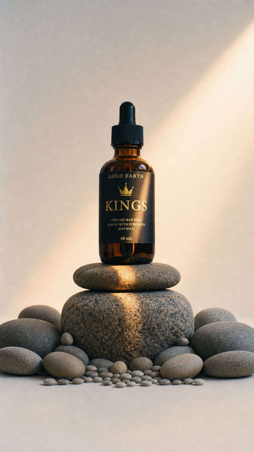 AI product shot of Kings Oil