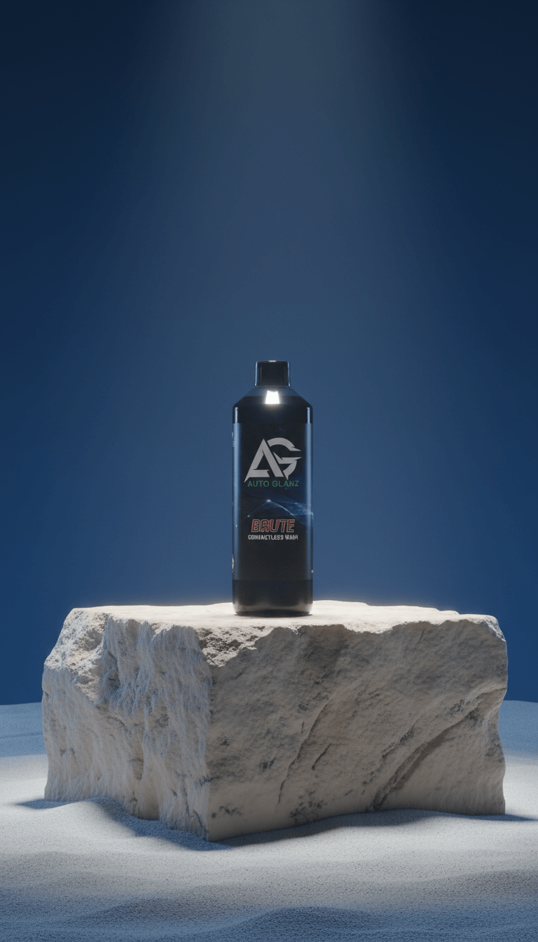 AI product shot of Brute - Contactless Car Wash