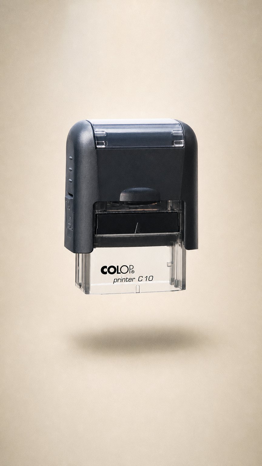 AI product shot of COLOP Printer C10