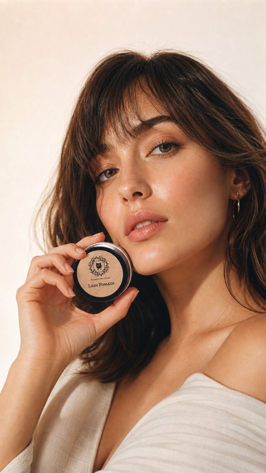 AI product shot of Lash Pomade - 3-in-1 Growth Serum, Conditioner & Mascara Alternative