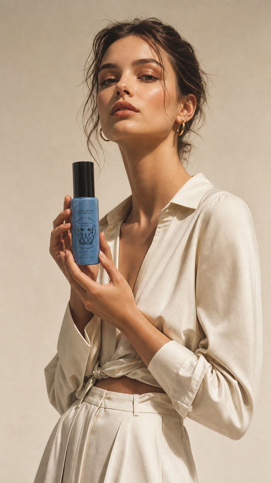 AI product shot of Beauty Sleep Face Mask