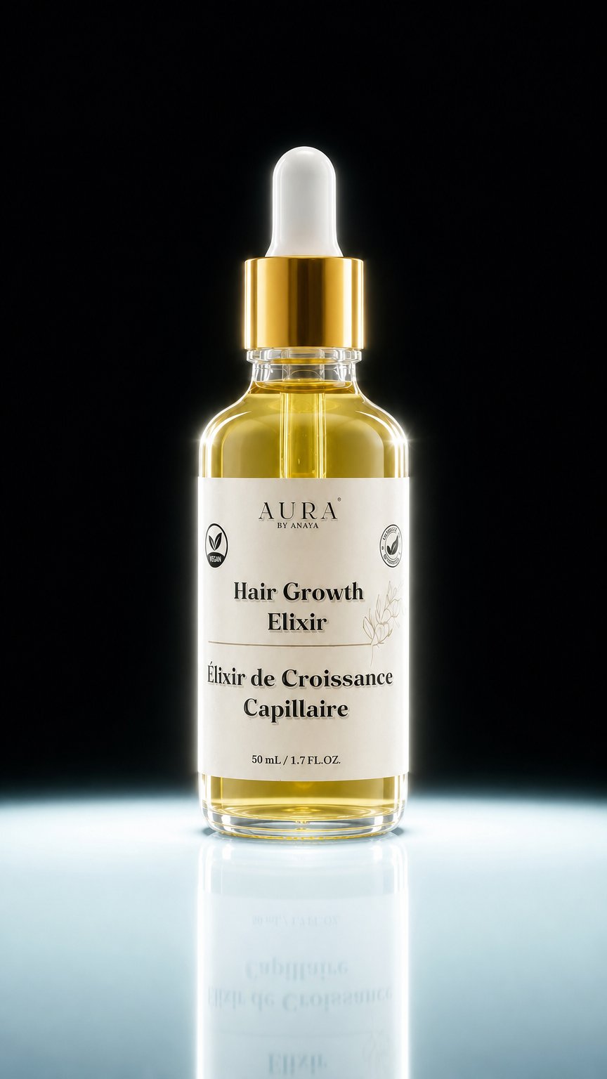AI product shot of Hair Growth Elixir