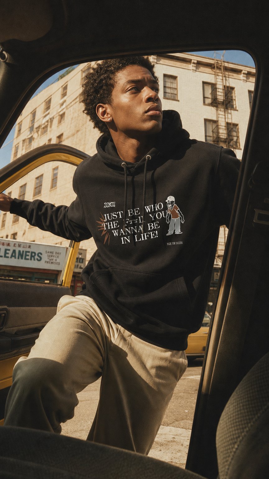 AI product shot of Hoodie Scream