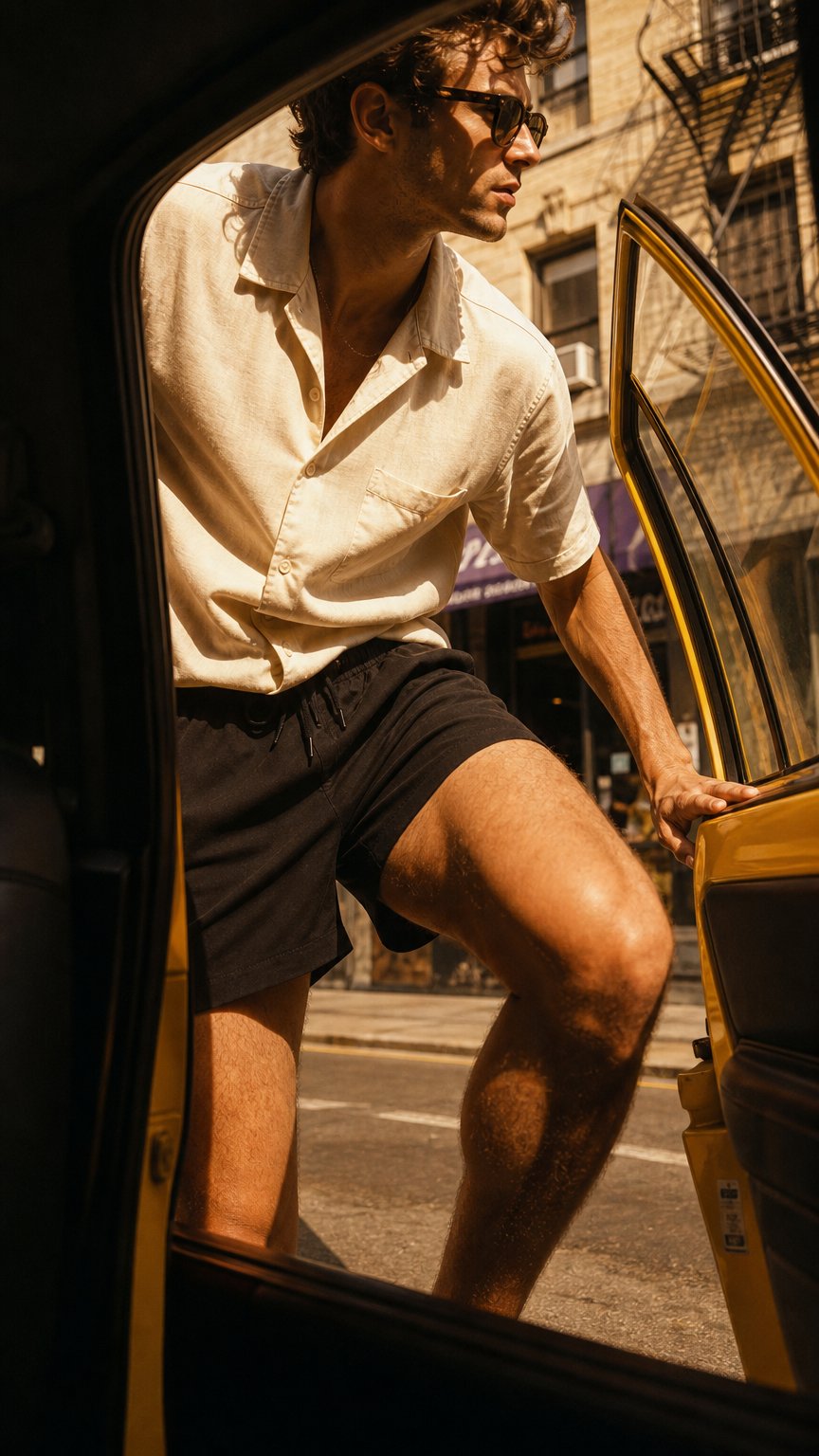 AI product shot of Men's Shorts