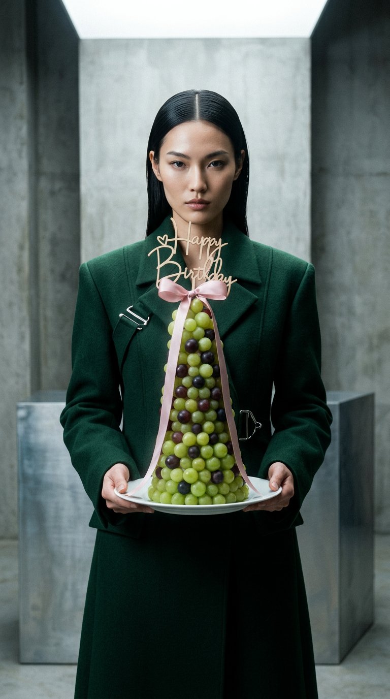 AI product shot of The Velvet Grape Tree