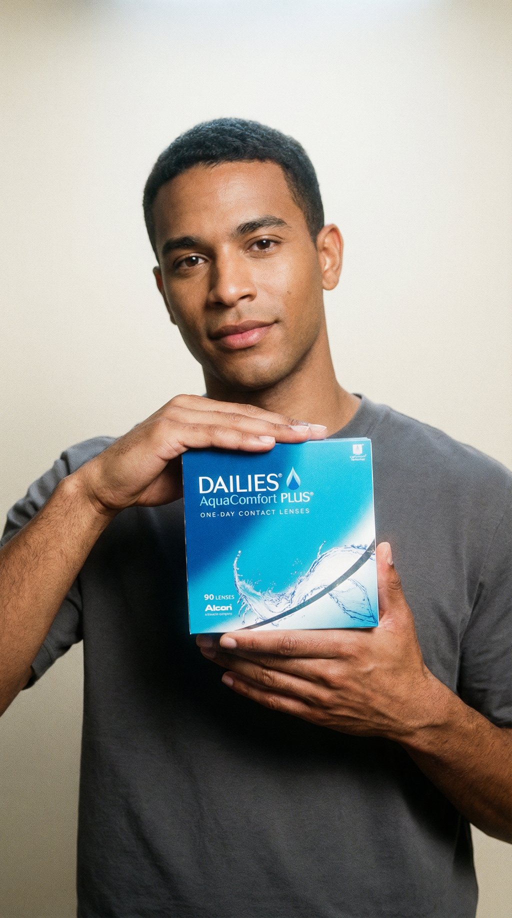 AI product shot of Autoship Contact Lenses