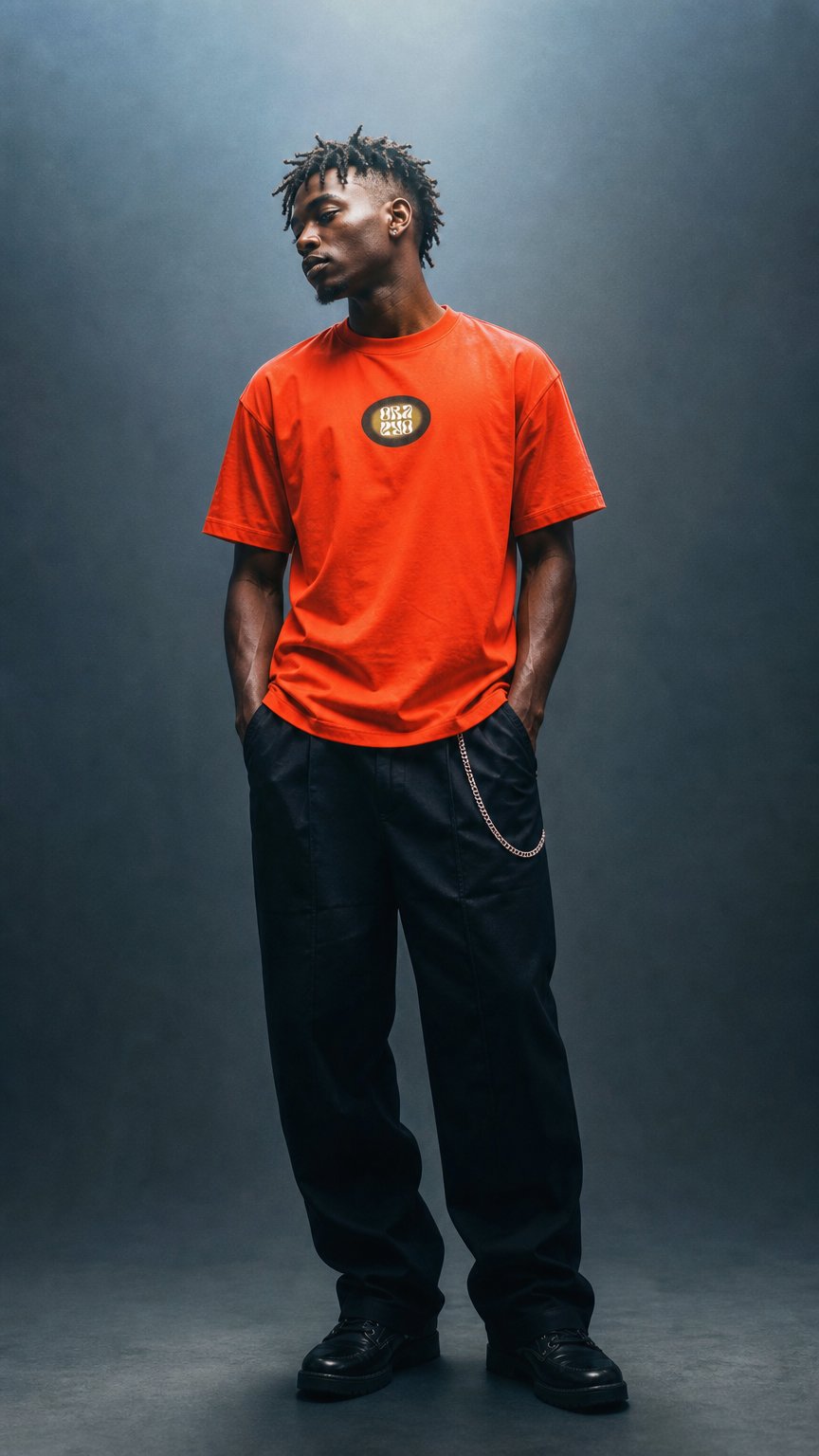AI product shot of TEE " STRENGTH"