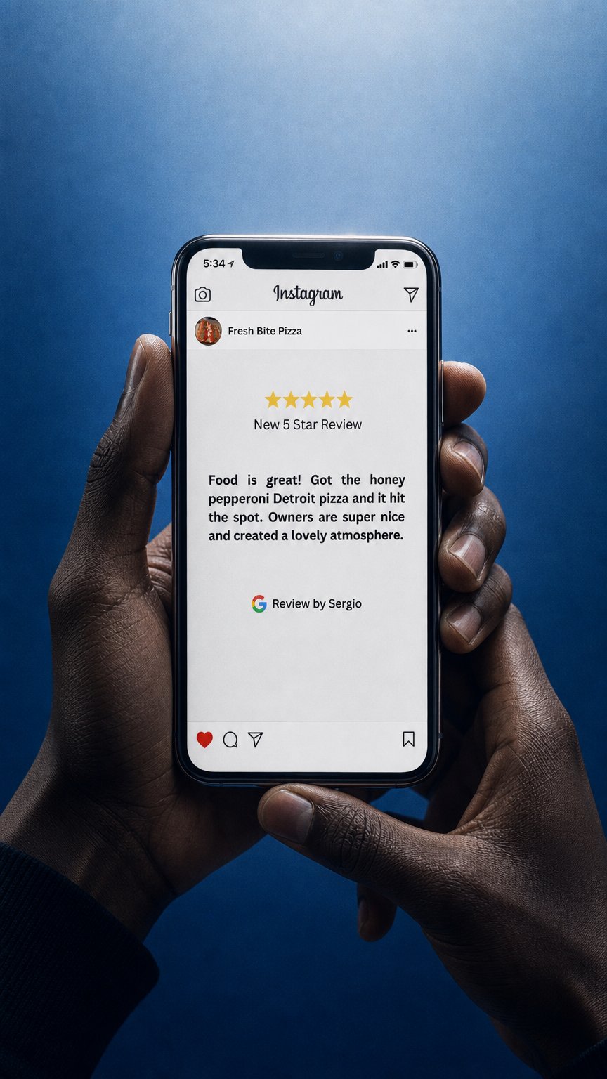 AI product shot of Social Posts Software